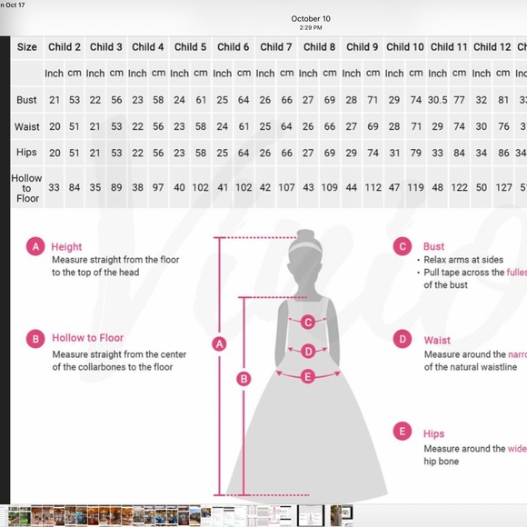 🎄 Black Friday Sale 🎄Formal kids pageant flower girl holiday dress - Picture 7 of 9